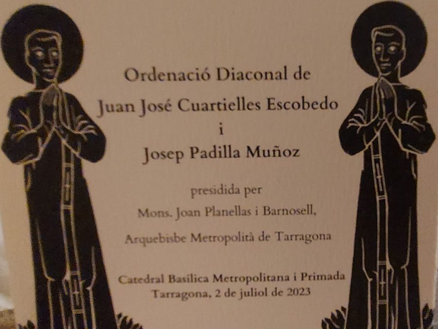 Ordenació diaconal de Mn. Juan José Cuartielles